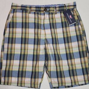 Vineyard vines 9'' madras Bermuda shorts Waist 32'' men